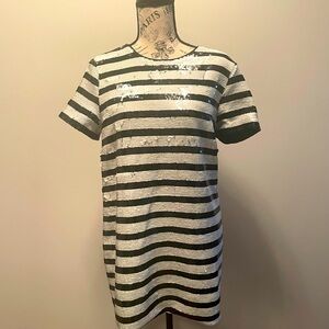 Lauren Ralph Lauren Women’s Black and White Sequin Sheath Dress!